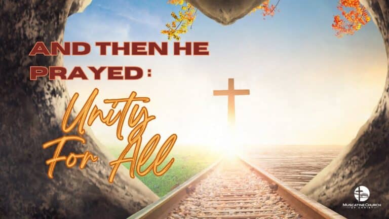 And Then He Prayed: Unity For All