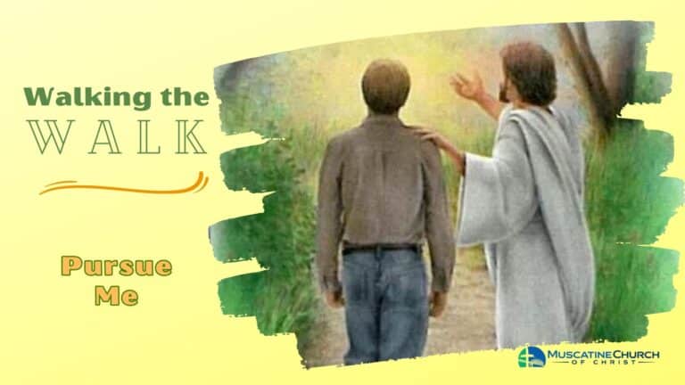 Walking the Walk: Pursue Me