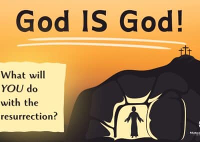 God IS God! What will YOU do with the resurrection?