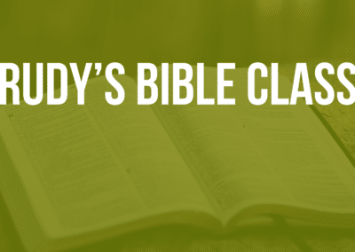 Rudy’s Class – December 7, 2025