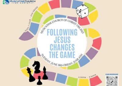 Muscatine Church of Christ VBS June 3-6, 2025