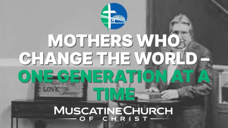 Mothers Who Change the World – One Generation at a Time