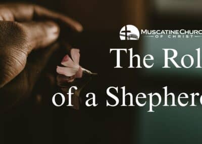 The Role of a Shepherd